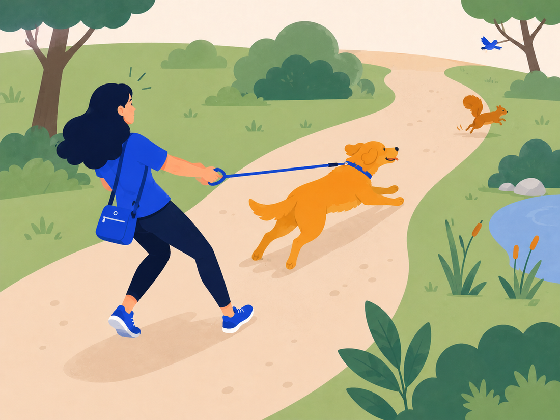 Dog walking mistakes that cause pulling on leash