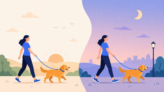 Best time of day to walk your dog