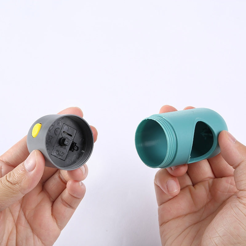 LED Pet Poop Bag Dispenser With Handy Clip and Light