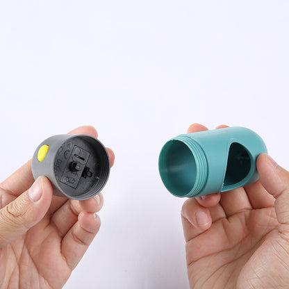 LED Pet Poop Bag Dispenser With Handy Clip and Light